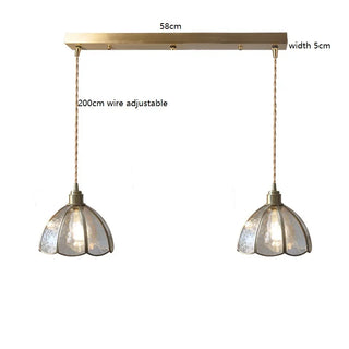 Celako™ Cuvela Pendant Light | Polished Copper Dining Room Lighting