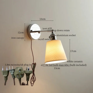 Celako™ Porlaine Wall Light | Ceramic Kitchen Island Lighting