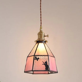 Celako™ Rosumi Pendant Light | Glass Bedroom Lighting