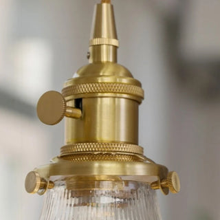 Celako™ Lustrenza Pendant Light | Glass Stone Bedroom Lighting