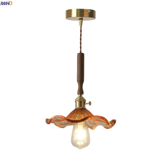 Celako™ Nymphea Pendant Light | Glass Bedroom Lighting