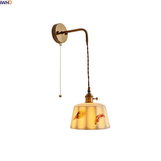 Celako™ Ceravi Wall Light | Copper Ceramic Living Room Lighting