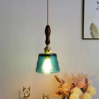 Celako™ Auriglass Pendant Light | Glass Stone Dining Room Lighting