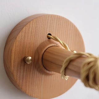 Celako™ Wabiko Wall Light | Wood Bedroom Lighting