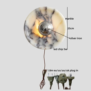 Celako™ Maronea Wall Light | Marble Bedroom Lighting