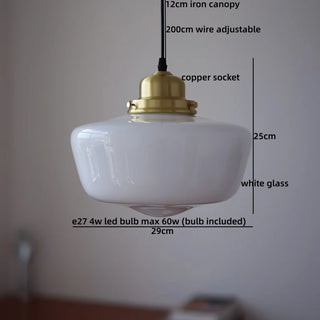 Celako™ Seleno Pendant Light | Glass Bedroom Lighting