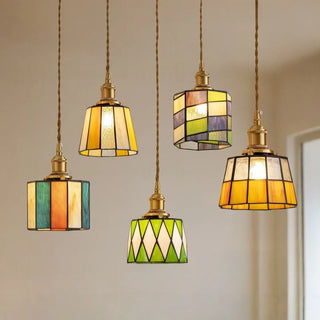 Celako™ Prismara Pendant Light | Glass Bedroom Lighting