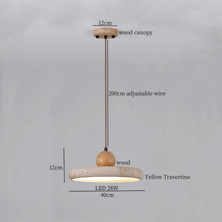 Celako™ Silvatra Pendant Light | Wood Bedroom Lighting