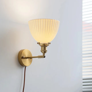 Celako™ Kaolis Wall Light | Ceramic Bedside Lighting