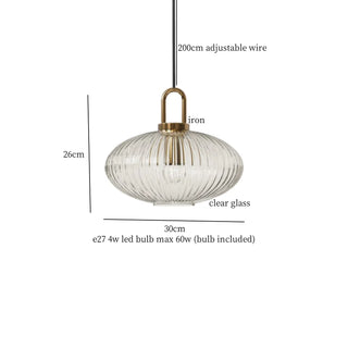 Celako™ Lucavera Pendant Light | Glass Kitchen Island Lighting