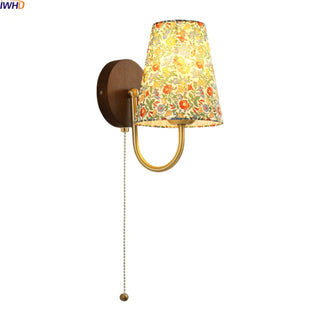 Celako™ Petala Wall Light | Wood Bedroom Lighting