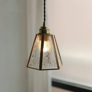 Celako™ Vitrana Pendant Light | Clear Glass Vintage