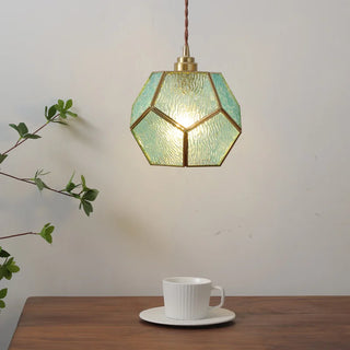 Celako™ Cuproflora Pendant Light | Glass Mid Century Modern