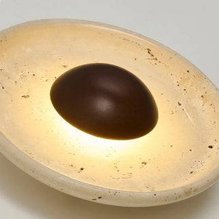 Celako™ Tevrina Wall Light | Wood Yellow Travertine Living Room Lighting