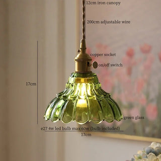 Lámpara colgante Celako™ Vitrulia | Iluminación para isla de cocina de vidrio  