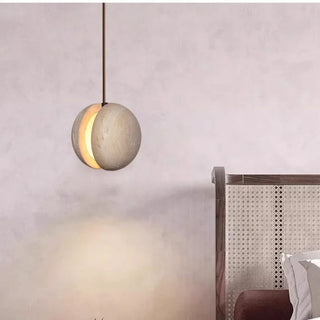 Celako™ Sedara Pendant Light | Yellow Travertine Kitchen Island Lighting