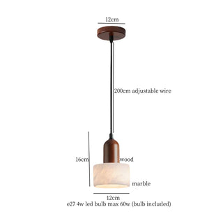 Celako™ Lapideon Pendant Light | Marble Kitchen Island Lighting