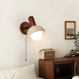 Celako™ Tibura Wall Light | Yellow Travertine Study