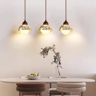 Celako™ Incrusta Pendant Light | Terrazzo Kitchen Island Lighting