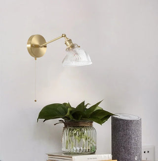 Celako™ Lustrio Wall Light | Glass Bedroom Lighting