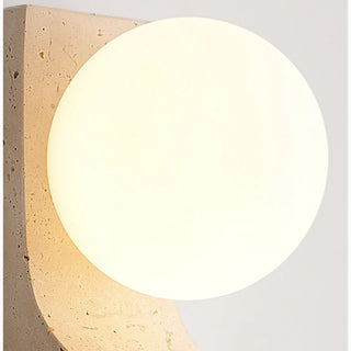 Celako™ Stravia Wall Light | Yellow Travertine Glass Kitchen Island Lighting