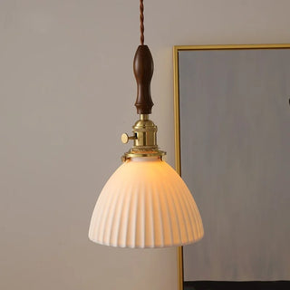 Celako™ Porcelis Pendant Light | White Ceramic Kitchen Island Lighting