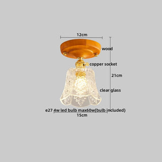 Celako™ Floriva Ceiling Light | Resin Dining Room Lighting