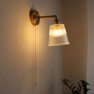 Celako™ Lustral Wall Light | Glass Bedroom Lighting