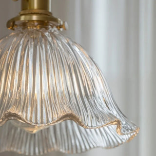 Celako™ Lustrenza Pendant Light | Glass Stone Bedroom Lighting