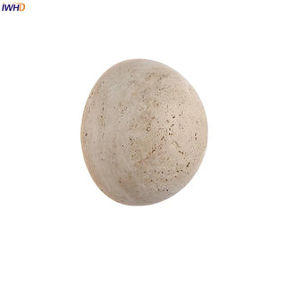 Celako™ Calcera Wall Light | Travertine Bedside Lighting