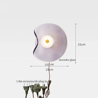Celako™ Voluta Wall Light | Glass Living Room Lighting