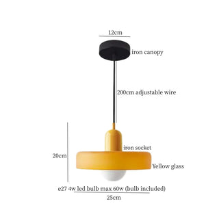 Celako™ Vitresse Pendant Light | Glass Kitchen Island Lighting
