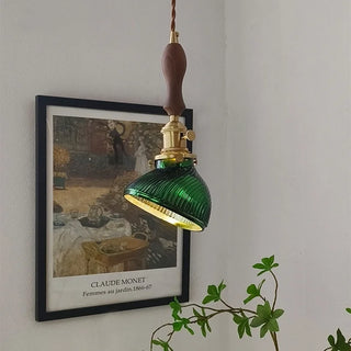 Celako™ Aventine Pendant Light | Green Glass Kitchen Island Lighting