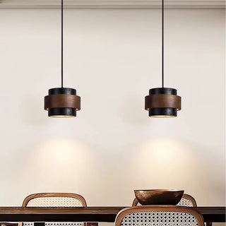 Celako™ Kuroishi Pendant Light | Black Travertine Kitchen Island Lighting