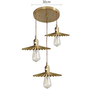 Celako™ Coppia Pendant Light | Polished Copper Dining Room Lighting