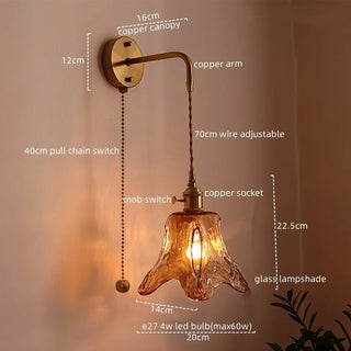 Celako™ Koharu Wall Light | Copper Living Room Lighting