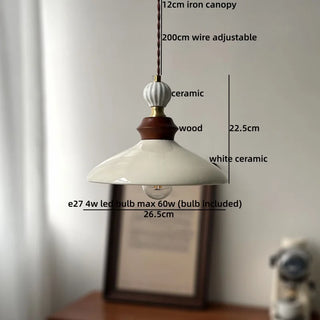 Celako™ Keramos Pendant Light | Ceramic French Vintage Kitchen Island Lighting