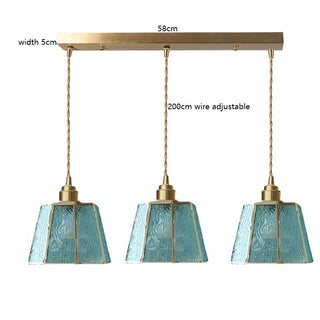 Celako™ Vetra Pendant Light | Glass Dining Room Lighting