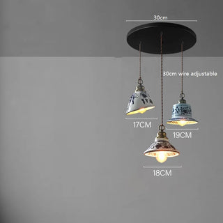 Celako™ Aurelie Pendant Light | Ceramic Dining Room Lighting