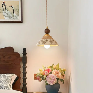 Celako™ Cerasol Pendant Light | Ceramic Mid Century Modern Bedroom Lighting