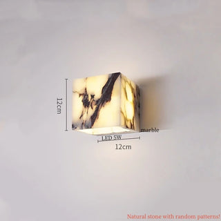 Celako™ Lapidus Wall Light | Marble Japan Style