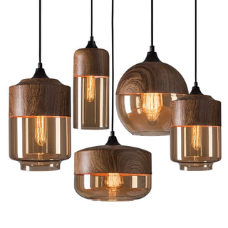 Celako™ Lignuma Pendant Light | Glass Bedroom Lighting