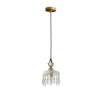 Celako™ Auricite Pendant Light | Crystal Glass Bedroom Lighting