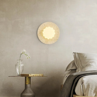 Celako™ Travero Wall Light | Travertine Living Room Lighting