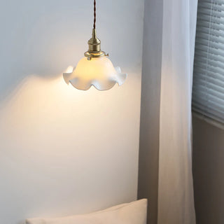 Celako™ Shiroa Pendant Light | White Ceramic Dining Room Lighting