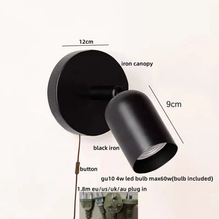 Celako™ Flumen Wall Light | Iron Modern Style Bedroom Lighting