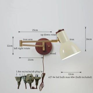 Celako™ Citrouel Wall Light | Plastic Modern Style Bedroom Lighting