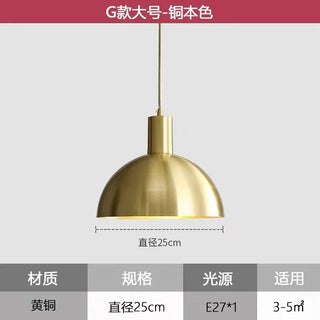 Celako™ Auriola Pendant Light | Copper Dining Room Lighting