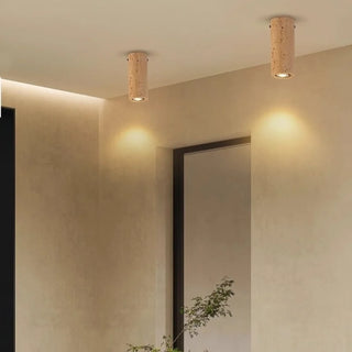 Celako™ Syenite Ceiling Light | Yellow Travertine Living Room Lighting