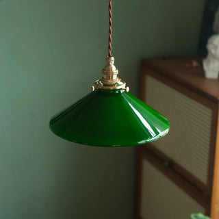 Celako™ Verdia Pendant Light | Glass Dining Room Lighting